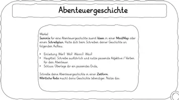 Vorschau - Arbeitsblätter - Abenteuergeschichte schreiben: Lassen der Kreativität freien Lauf Bonus: KIquests - Seite 2