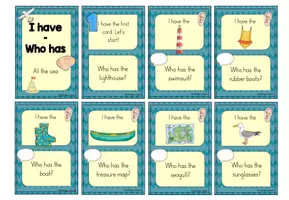 Vorschau - Spiele - At the sea - I have - who has - Seite 2