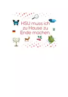 Vorschau - Merkblätter - Hausaufgabenbetreuung Mitteilungskärtchen - Seite 1
