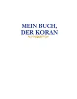 Vorschau - Lehrwerke/Schulbücher - Arbeitsbuch: "Mein Buch, der Koran" - Seite 1