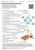 Vorschau - Arbeitsblätter - Lernposter + Arbeitsblatt "Grundgesetz" + Onlineübung & MP3 + Mindmap + Infografiken - Seite 1