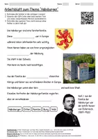 Vorschau - Arbeitsblätter - Arbeitsblatt "Habsburger" + Onlineübung & MP3 + Mindmap + Infografik - Deckblatt