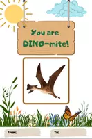 Vorschau - Bildkarten - You are DINO-mite - Deckblatt