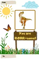 Vorschau - Bildkarten - You are ROAR-some - Deckblatt