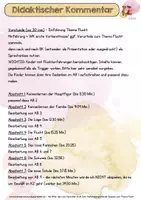 Vorschau - Arbeitsblätter - Als Hitler das rosa Kaninchen stahl - Thema Flucht - Seite 1