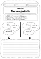 Vorschau - Arbeitsblätter - Materialpaket Abenteuergeschichten - Seite 3