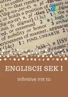 Vorschau - Arbeitsblätter - infinitive mit to Merkblatt Aufgaben Lösungen - Deckblatt