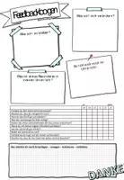 Vorschau - Anderer Materialtyp - Feedbackbogen für deinen Unterricht *editierbar - Seite 1