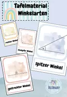 Vorschau - Poster - Winkel: Tafelmaterial Winkelarten - Deckblatt