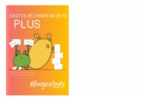Vorschau - Stationenlernen - Mini-Rechenkärtchen ZR 10 PLUSaufgaben - Deckblatt