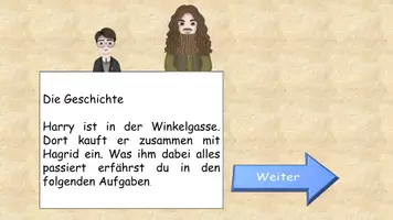 Vorschau - Aufgabenkarten - Interaktive PDF mit "Harry Potter" - Seite 3