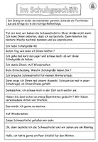 Vista previa - Hojas de trabajo - Diálogo "Im Schuhgeschäft" Tema Compras - Alemán - página 3
