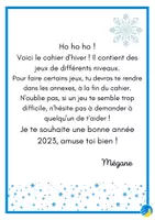 Aperçu - Jeux - Cahier d'activités - spécial hiver - Page 1