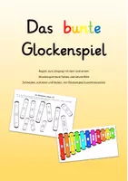 Vorschau - Arbeitsblätter - Buntes Glockenspiel Musik Grundschule - Deckblatt