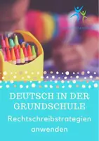 Vorschau - Arbeitsblätter - Rechtschreibstrategien anwenden Aufgaben und Lösungen - Deckblatt