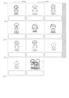 Vorschau - Arbeitsblätter - Deutsch/ DaZ - Familie - Miniwörterbuch (Leporello), Sprachförderung - Seite 3