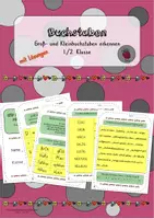Vista previa - Unidades / Secuencias / Situaciones de Aprendizaje - Buchstaben - Groß- und Kleinbuchstaben erkennen - Portada