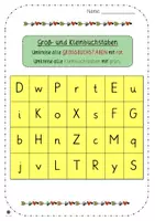 Vista previa - Unidades / Secuencias / Situaciones de Aprendizaje - Buchstaben - Groß- und Kleinbuchstaben erkennen - página 2