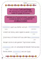 Vorschau - Unterrichtsreihen - Sätze schreiben - Punkte setzen! Nach dem Punkt groß schreiben! - Seite 3