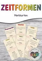 Vorschau - Merkblätter - Zeitformen - Merkkarten - Deckblatt