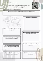 Vorschau - Arbeitsblätter - Arbeitsblatt: English as a world language - Seite 1