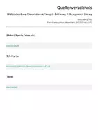 Vorschau - Arbeitsblätter - Bildbeschreibung (Description de l'image) - Erklärung, 4 Übungen incl. Lösung - Seite 1