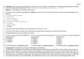 Vorschau - Stundenentwürfe - AES 8 Projekt Zukunft 1.0 - Teil 3 "Was kann ich - was will ich". Teilweise dreifach differenziert G, M, E - Seite 1