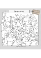 Vorschau - selbst erstellte Cliparts/Grafiken - Cliparts für Pferde, Reiten, Reittherapie: Reiten lernen - Seite 2