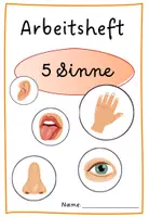 Vorschau - Arbeitsblätter - 5 Sinne Forscherheft - Seite 1