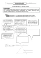 Vorschau - Arbeitsblätter - Klassenarbeit und Bewertungsbogen - Lineare Erörterung - Deckblatt