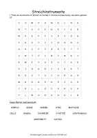 Vorschau - Quiz - Suchsel: Streichinstrumente - Seite 2
