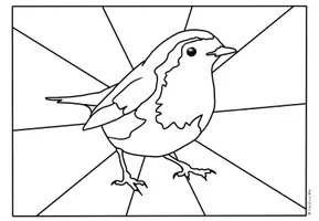 Vorschau - Mal- und Bastelvorlagen - Ausmalbilder "Vögel im Winter" Malvorlagen heimische Vögel - Seite 3