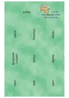 Vorschau - Anderer Materialtyp - Vokabeln UNIT 4; Lehrwerk MORE! 3; General course; Helbling Verlag; Karteikarten - Seite 2