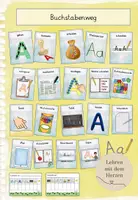 Vorschau - Unterrichtsreihen - Buchstabenweg - Bildkarten - Deckblatt