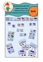 Vorschau - Arbeitsblätter - Materialpaket: Wie überwintern die Tiere _ Die Überwinterungsstrategien - Seite 1