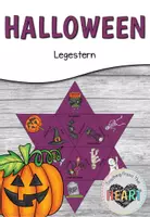 Vorschau - Spiele - Halloween - Legestern (Englisch) - Deckblatt