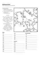 Vorschau - Arbeitsblätter - Niedersachsen (Landkarte) - Seite 3