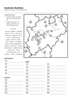 Vorschau - Arbeitsblätter - Nordrhein-Westfalen (Landkarte) - Seite 3