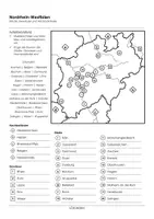 Vorschau - Arbeitsblätter - Nordrhein-Westfalen (Landkarte) - Seite 1