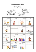 Vorschau - Arbeitsblätter - Find Someone Who… Holiday Bingo Game - Seite 2