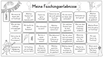 Vorschau - Spiele - Erzähl mal! "Fasching, Karneval, Fasnacht" - Spiel/Sprechanlass/Deutsch - Seite 2