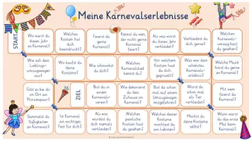 Vorschau - Spiele - Erzähl mal! "Fasching, Karneval, Fasnacht" - Spiel/Sprechanlass/Deutsch - Seite 3