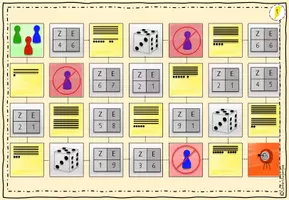 Vorschau - Spiele - Spiele Blitzrechnen 2.Klasse Zahlenraum 100 - Seite 1