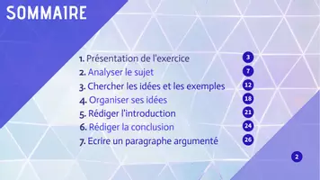 Aperçu - Préparation de séance / Séance complète - Méthodologie - Sujet de reflexion - 3e - Page 1