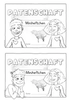 Vorschau - Arbeitsblätter - Patenschaft übernehmen| Miniheftchen als Vorbereitung - Seite 1