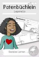 Vorschau - Arbeitsblätter - Paten-Büchlein | Leporello - Deckblatt