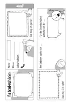 Vorschau - Arbeitsblätter - Paten-Büchlein | Leporello - Seite 1