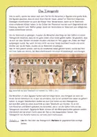 Vorschau - Arbeitsblätter - Das Totengericht der alten Ägypter - ein Rollenspiel erarbeiten - Seite 2