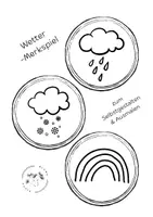 Vorschau - Spiele - DAS WETTER -Sparpaket - (Spiel, Plakat, Merkblatt) - zum Ausmalen - Seite 3