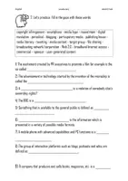 Vorschau - Arbeitsblätter - The Media - vocabulary - English - Seite 2